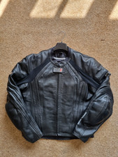 Frank Thomas FTL301 XTI 2 Leather Motorcycle Jacket Black