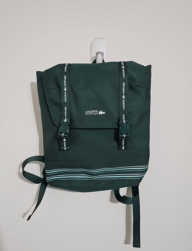 Lacoste polyester backpack - lacoste,