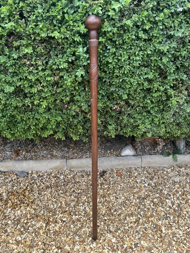 Vintage wooden cane - vintage,