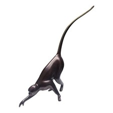 Loet Vanderveen Bronze Monkey 1980s Limited Edition 365/750, 1.06Kg