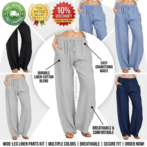 Womens cotton linen - cotton,