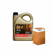 Engine Oil 5W40 5L Triple QX TQX A3 B4 - Mahle Knecht Oil Filter Service Kit