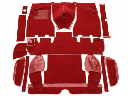 Carpet set for volvo - p1800, es