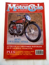 May 1990  CLASSIC MOTORCYCLE