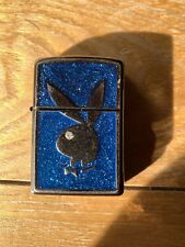 Playboy Blue Glitter Swarovski ZIPPO 2006 MIB Rare