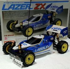 Kyosho Lazer Zx Bodyshell Undertray Wing Lexan Reproduction