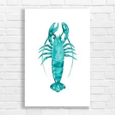 Tranquil Blue Lobster Teal