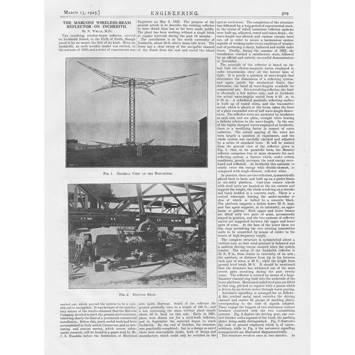 Marconi wireless beam - wireless,