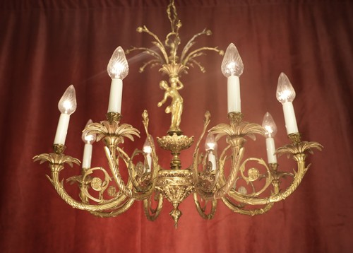 Antique french chandelier - antique,