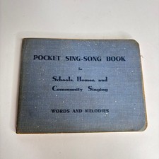Pocket Sing-Song Book for