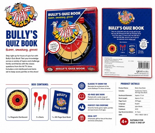 Bullseye bully quiz - bullseye, book