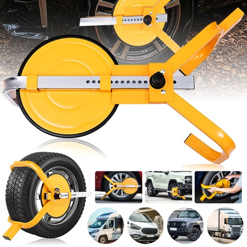 Heavy duty wheel clamp lock - heavy,