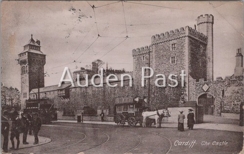 1906 cardiff castle wales - cardiff,