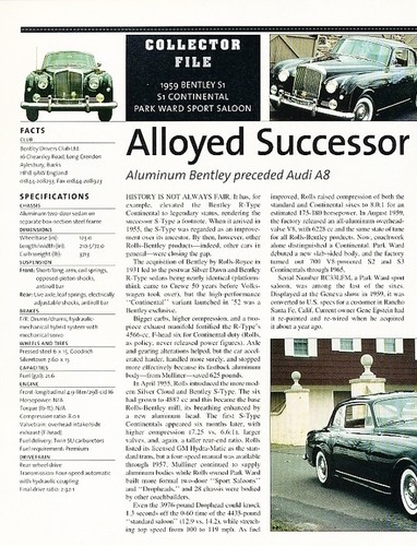 1959 bentley continental - 1959,