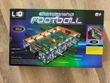 Boxed Table Football Light up LED Table Game Wooden Portable Table Toys for Kids