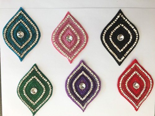 Teardrop shape sew - 1, sew-on