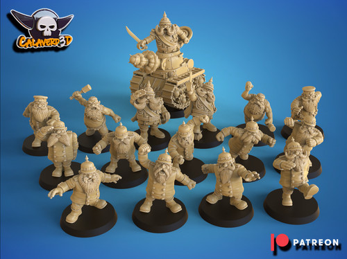 Dwarf prussian stormtroopers - dwarf,