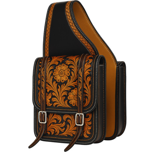 Horse saddle bag leather - horse,