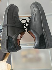 Clarks black casual leather