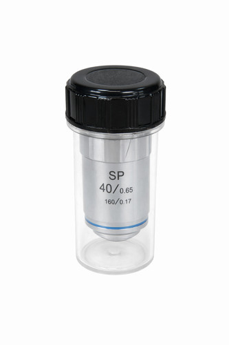 Microscope objective semi plan - semi,