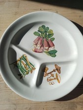 Vintage Divided Snack Plate