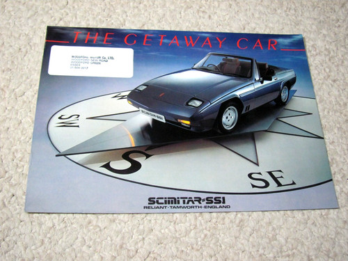 Reliant scimitar ssi - reliant,