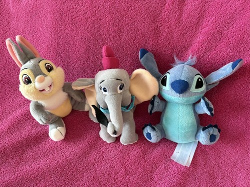 Disney soft plush toys x - 7”,