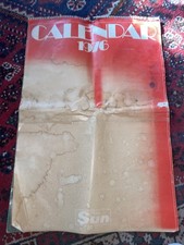 The Sun Newspaper Page 3 Calendar For 1976. Cover Not Best But All Images There