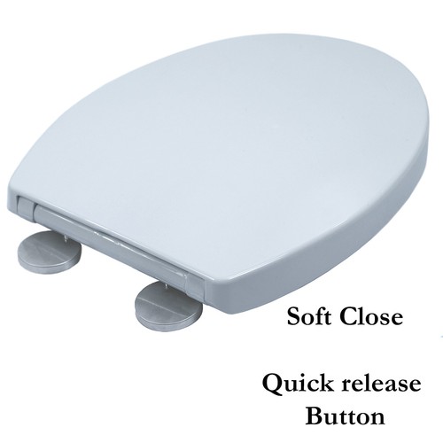 Toilet seat quick - release, one