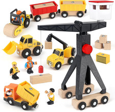 Wooden Construction Vehicle