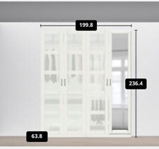 white ikea wardrobe