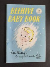 1960s? Knitting Patterns - Beehive Baby Book, Knitting For The First 6 Months