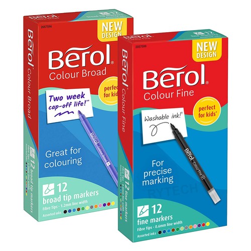 Berol assorted colour - berol, broad