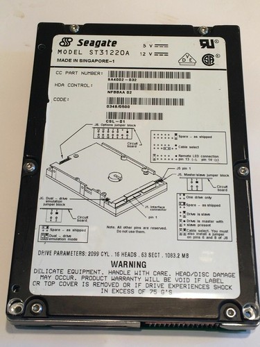 Seagate st31220a ide hard - st31220a,