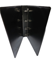 BLACK A4 Presentation Folder. 25mm capacity 4D Ring Binder - 4 hole