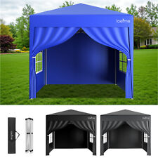 2.5x2.5m Pop Up Gazebo Waterproof Sunshade Garden Party Canopy Outdoor Tent 2025