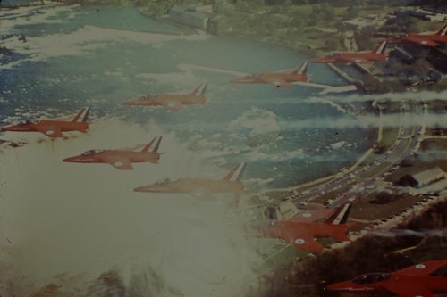 Raf folland gnat red arrows - folland,