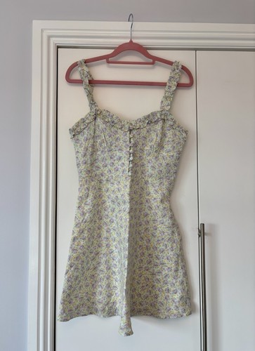 Zara pastel floral button down - pastel,