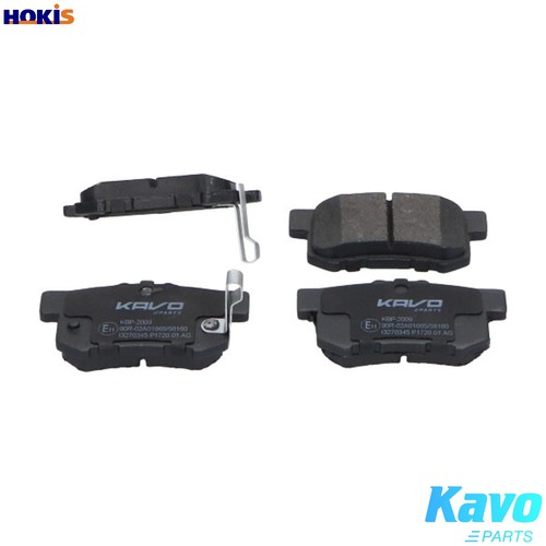 Brake pad set disc - set,