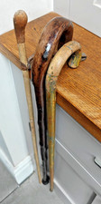 3 vintage walking sticks