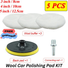 5in Car Polisher Gross Wool