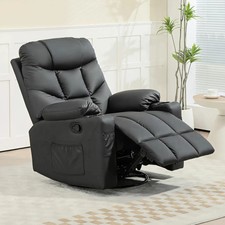 Manual Recliner Chair Swivel