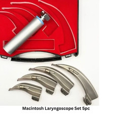 Macintosh Laryngoscope Set 5pc
