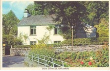 Dove Cottage, Grasmere, Lake District, Cumbria, Original Vintage Postcard