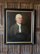 Large Antique 18th Century Oil