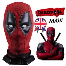 Deluxe Deadpool Full Face Mask Breathable knitted Helmet Halloween Prop Cosplay