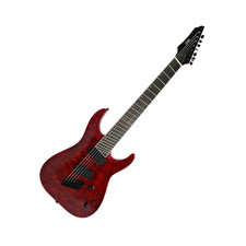 Electric Guitar- Haze 7-String Fanned Fret Built-in Preamp HAX- 7QFFTRD