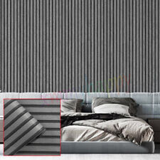 Gold Wave Striped Wallpaper Rolls Glitter Embossed Livingroom Bedroom Wall Decor