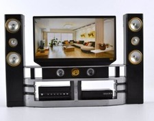 Hi-Fi TV Cabinet Combo Set for