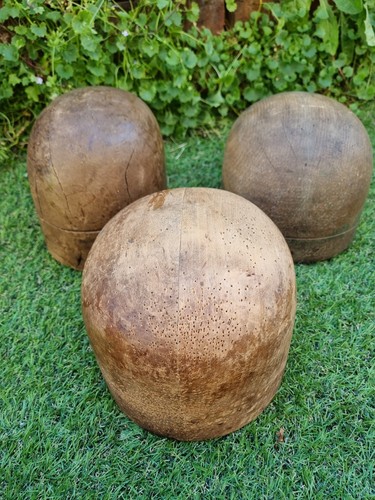 Wooden hat blocks three